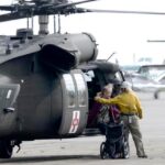 Colorado National Guard helicopter training taking place at Denver Health