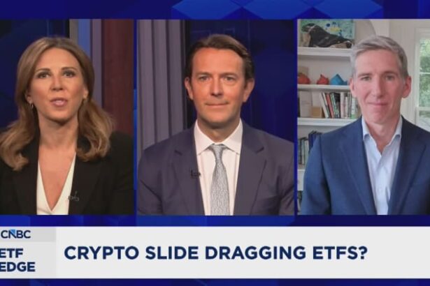 ETF flows are down but don't signal investor panic