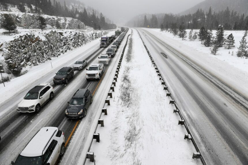 Eastbound I-70, Loveland Pass reopen in Colorado mountains