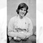 February 23, American speedskater first to win 5 gold medals in a single Olympics