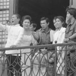 February 25, Dictator flees the Philippines after 20 years of rule