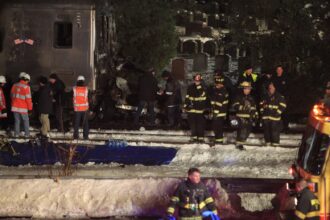 February 3, Commuter train slams into SUV near New York City, killing 5