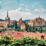 Panoramic View Of Sighisoara, Romania