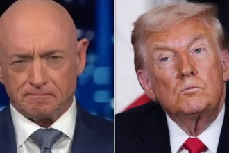 Mark Kelly Tears Into 'Wannabe Dictator' Trump After DOJ Failure To Indict Him
