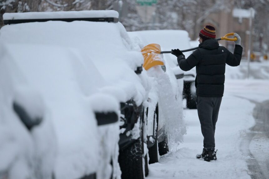 Snow forecast for metro area on Friday