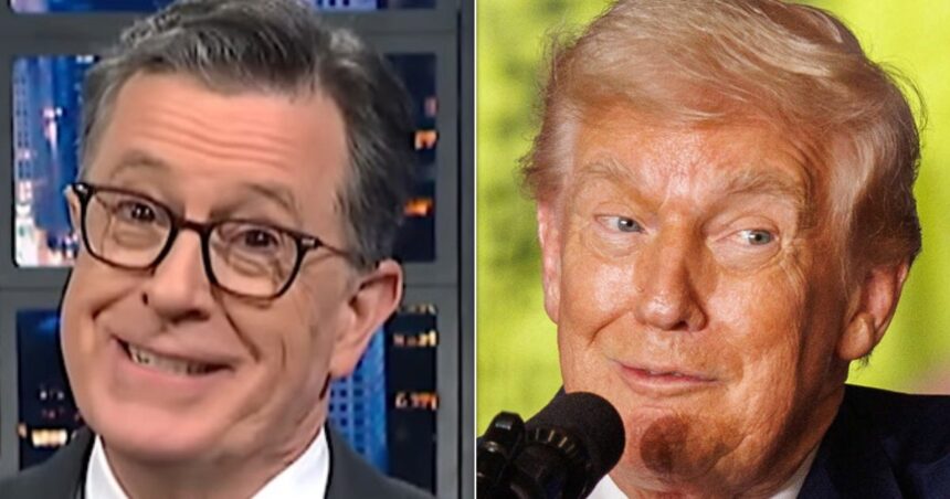 Stephen Colbert Exposes Trump's Strange New Fundraising Messages