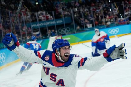 Team USA Men's Hockey Heading To Gold-Medal Finals After Dominating Slovakia