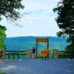 Scenic overlook at Pipestem State Park in WV