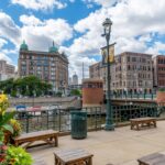 Riverwalk in Milwaukee, Wisconsin