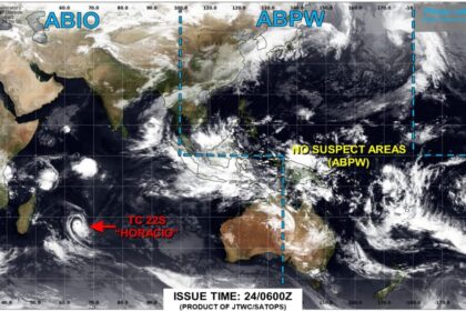 Tropical Cyclone Horacio Becomes First-Ever Global Category 5