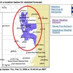 Urgent Winter Weather Message Issued for 15 Utah Counties