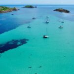 Turquoise waters off Isles of Scilly, UK