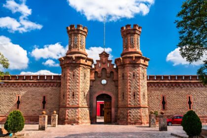 Centennial Center for the Arts in historic center of San Luis Potosi, UNESCO world heritage in Mexico