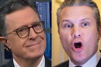 Colbert Momentarily Stunned Into Silence By Pete Hegseth’s ‘Ironclad Logic’ On Iran
