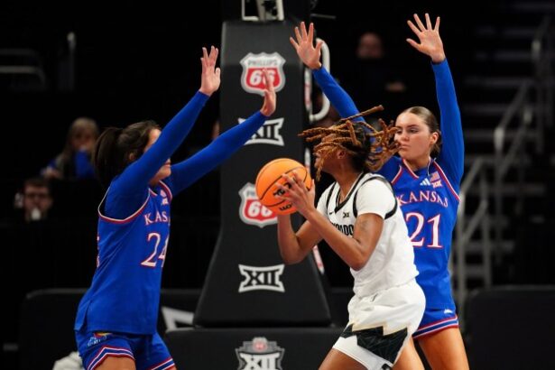 Colorado Buffs women's basketball vs. Kansas in Big 12 tournament
