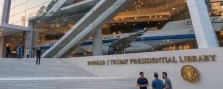 Critics Pan New 'Bad Taste' Images Of Planned Trump Library