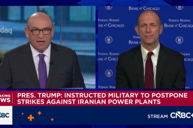 Fed's Goolsbee says he's worried about inflation in 'fraught but intense' climate