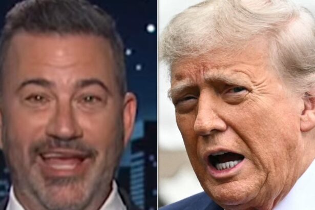Jimmy Kimmel Has A Theory About 'Big Red Yuck' On Trump's Neck