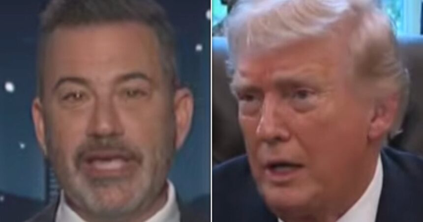 Jimmy Kimmel Spots Trump’s Brutal Self-Own In Attack On Gavin Newsom