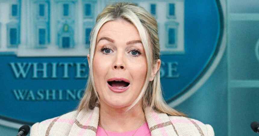 Karoline Leavitt’s ‘Feeling’ Defense Of Trump Sparks Ridicule And Anger Online