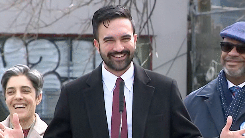 Mamdani Masterfully Shuts Down Heckler While Announcing Affordable Housing Initiative