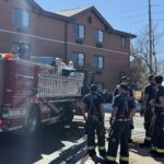 Nearly 100 evacuated from Centennial hotel for fire