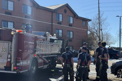Nearly 100 evacuated from Centennial hotel for fire
