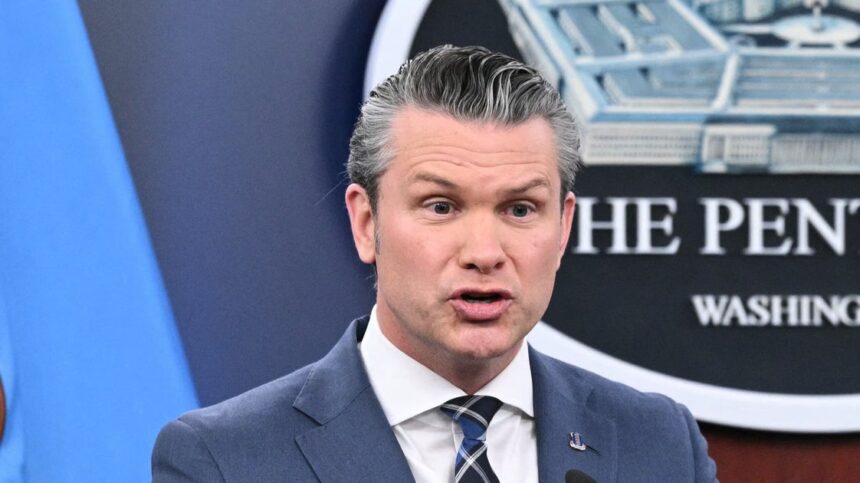 Pentagon-Owned Newspaper Blocked From Hegseth’s Latest Briefing
