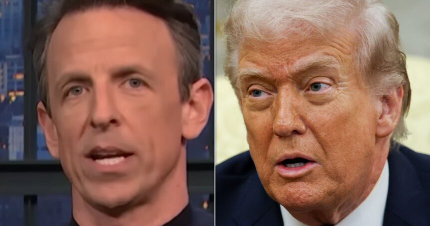 Seth Meyers Says Trump Just Blew Up MAGA’s Biggest Promise. Again.