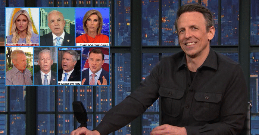 Seth Meyers Stunned By Trump And MAGA World's Latest ‘Brazen And Shameless’ Spin