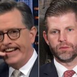 Stephen Colbert Pounces On Trump’s Awkward Comment About His Son Eric