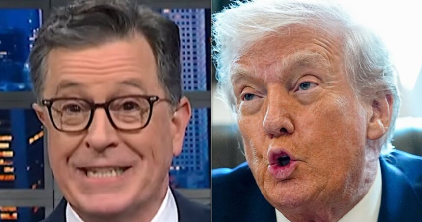 Stephen Colbert Reveals Whom He Hopes Trump Fires Next