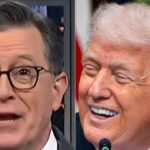 Stephen Colbert Spots The Moment Trump Undermined His Own Talking Point