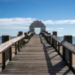 Pascagoula Mississippi Beach Wood Bridge