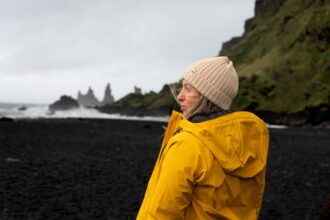 Woman in Iceland
