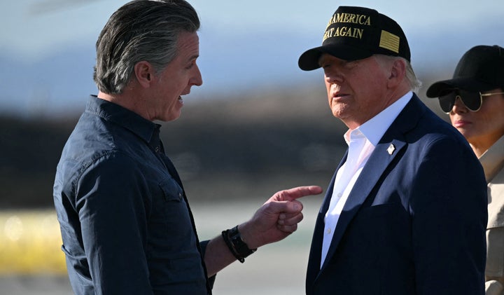 Trump Ripped After 'Disgusting' New Attack On Newsom