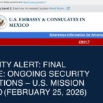 U.S. Embassy Lifts Safety Restrictions in Mexico