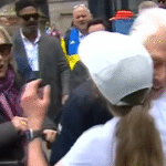 Bill And Hillary Clinton Meet Daughter At Boston Marathon Finish