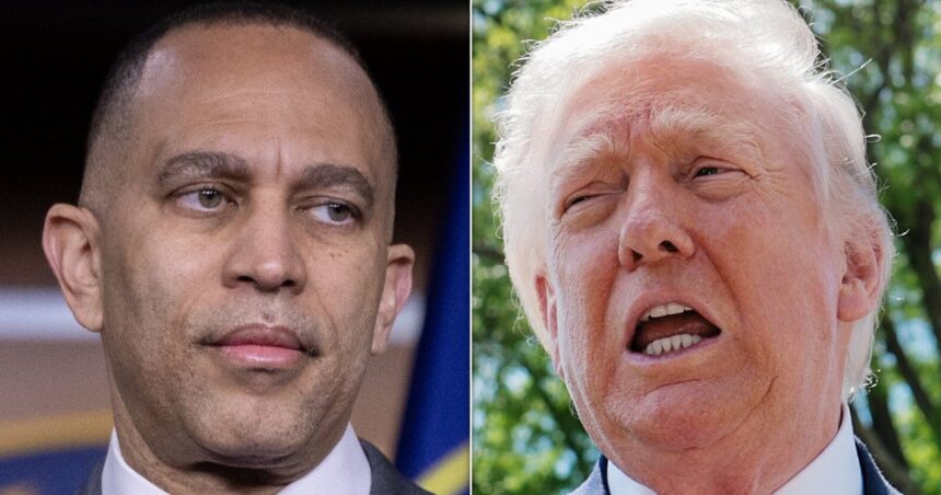 Hakeem Jeffries Drags Trump With 'Ironic' Take On How Dumb He Is