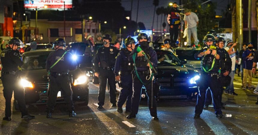 LA To Pay $11.8 Million To Man Blinded By Police Projectile During Dodgers Celebration