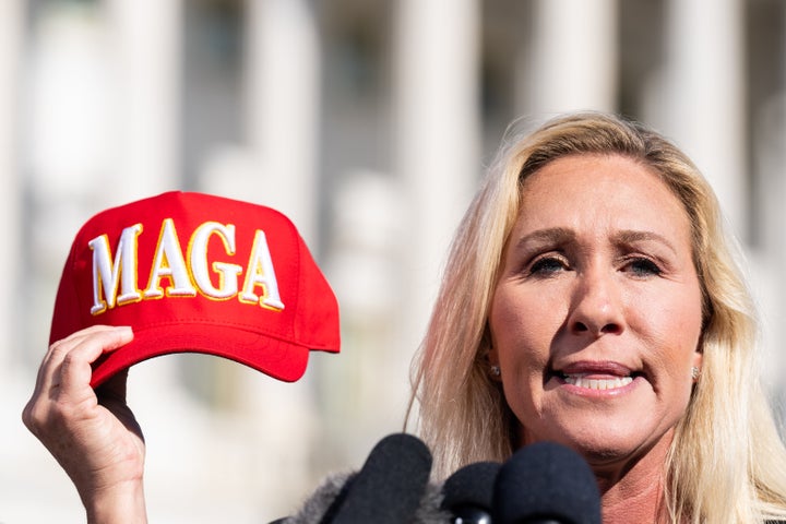 Marjorie Taylor Greene Calls For GOP To Be 'Burned To The Ground'