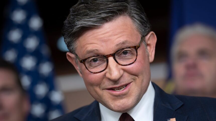 Mike Johnson Addresses Backlash Over Donald Trump AI Jesus Post