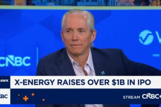 Nuclear reactor company X-energy shares surge 27% in strong debut