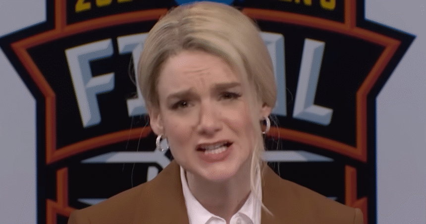 'SNL' Trashes Pam Bondi In Brutal Goodbye: 'Shattered That Glass Exit Door!'