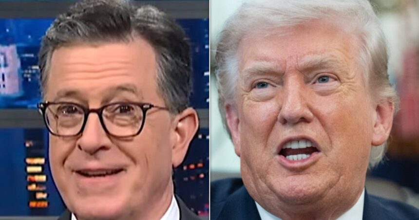 Stephen Colbert Gives Trump Reminder Of 1 Word He Shouldn't Use