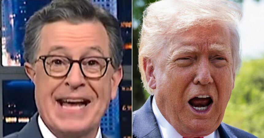 Stephen Colbert Spots Proof Trump's Life 'Isn't Going Great'
