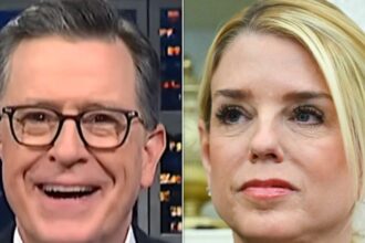 Stephen Colbert Taunts Pam Bondi With 5 'Heartfelt' Words