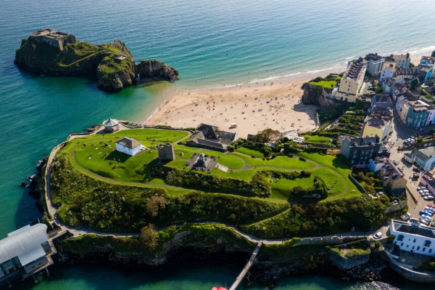 Castle Beach, Tenby, Wales