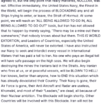 Trump Threatens Strait Of Hormuz Blockade After US-Iran Ceasefire Talks End Without Agreement