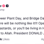 Trump's Unhinged Easter Message To Iran: 'Open The F**kin' Strait, You Crazy Bastards!'